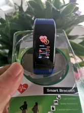 Reloj inteligente con Bluetooth para hombre y mujer, pulsera de silicona resistente al agua con rastreador de Fitness, relojes electrónicos para Android e iOS, nuevo