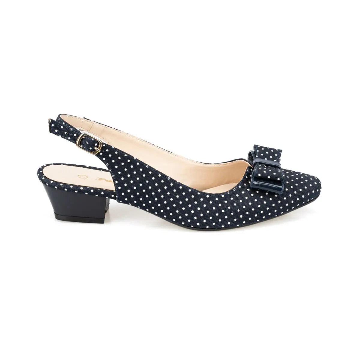 FLO 91.311134.Z Navy Blue Women Gova Shoes Polaris