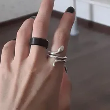 Anillo de acero inoxidable negro para hombre y mujer, joyería con abalorio, 2017