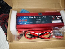 Inversor de onda sinusoidal pura, convertidor de energía Solar, transformador de voltaje DC 12v/24v a AC 110V/220V 1000W 1600W 2000W 3000W