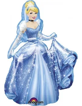 

Balloon Cinderella-Air Walker 121x76cm Foil Polyamide-A2347401