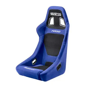 

00917NR Sparco Seat F200 Black Fabric