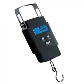 

Electronic scales canter up to 40 kg Electronic portable scale (Black)