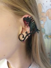 Pendientes de Metal estilo Punk para hombre y mujer, aretes con Clip de Metal, estilo Hip Hop, sin joyas de moda para perforar, 1 Uds.