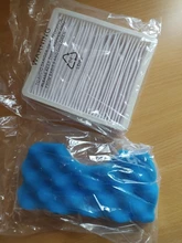 Kit de filtro Hepa de esponja azul para Robot aspirador, accesorios para Samsung DJ97-01040C SC43 SC44 SC45 SC47 Series, 1 Juego