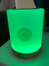 Radio FM portátil con USB, lámpara LED pequeña ajustable, Altavoz Bluetooth, Control remoto táctil, regalo para el hogar, inalámbrico, MP3