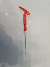 Removedor de anzuelos en forma de bolígrafo, herramienta para atar nudos, 3 en 1, para pesca con mosca, aparejos de pesca