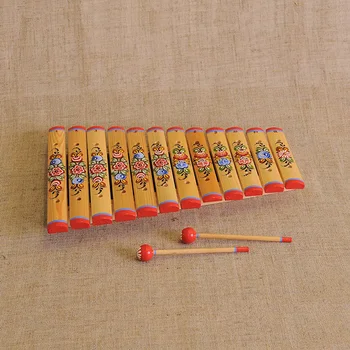 

Ms-k1-ks-05 xylophone diatonic (12 plates), with painting