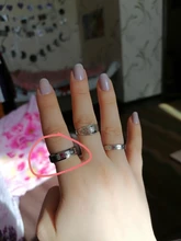 Anillo de acero inoxidable con circón incrustado para hombre, BTS-215 de Corea del Sur, accesorios sencillos de moda, joyería de banquete, regalos para vacaciones, 2020