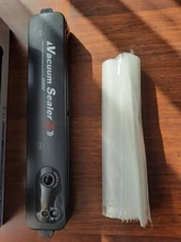 Sellador de alimentos al vacío para cocina, máquina automática de envasado comercial de 220V/110V, sellador del vacío de la comida del hogar, incluye 10 Uds. De bolsas