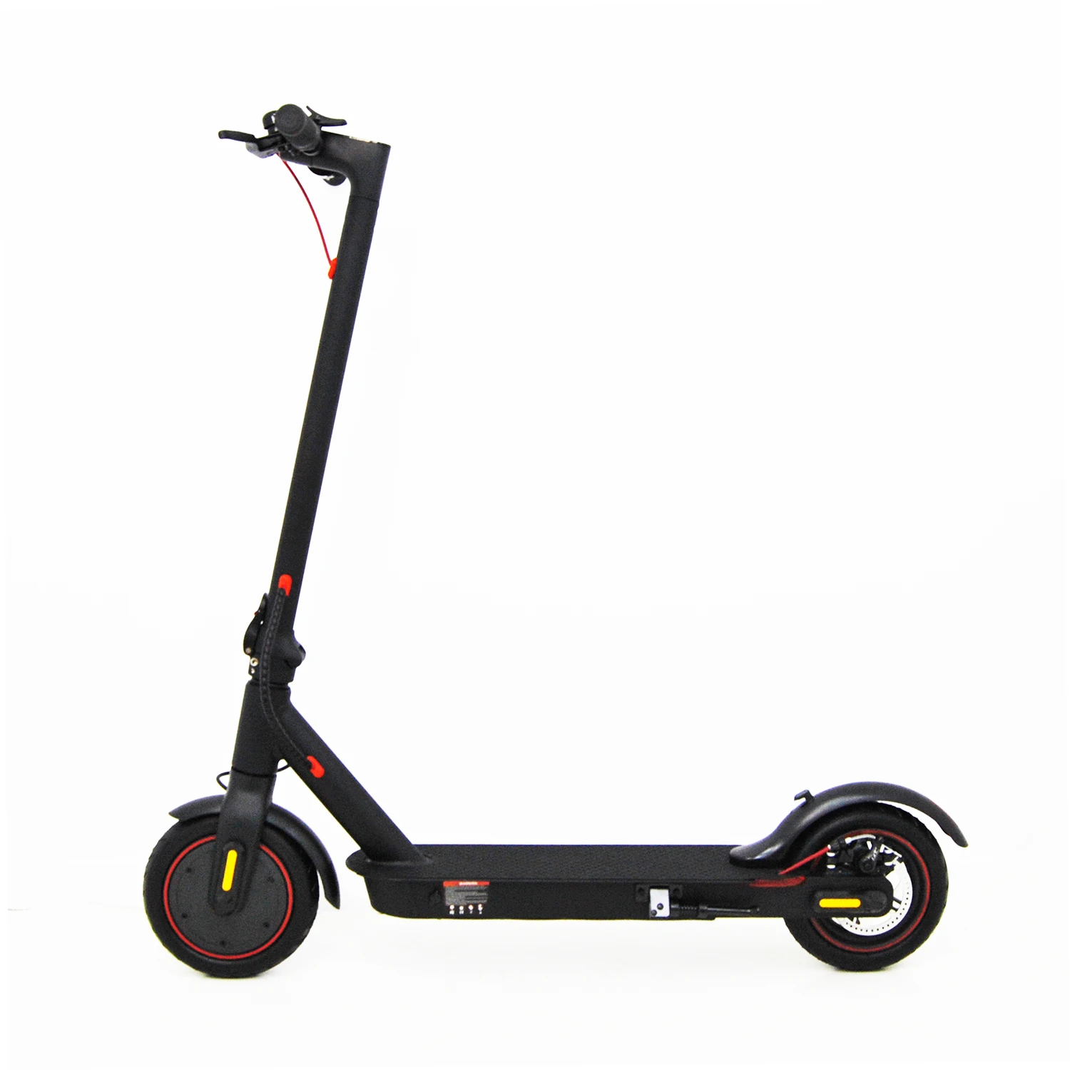Adult electric scooter scooter speed limit 25 km/h pneumatic camera long autonomy brake disc front and rear light