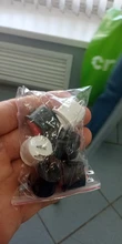 Rocker-Switches Round ON-OFF Black White Mini KCD1-105 6pcs 20mm-Diameter 2-Pin Red