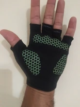 Racmmer 2020, recién llegado, Guantes de medio dedo para Ciclismo, Guantes deportivos de nailon Unisex, Guantes para bicicleta de carretera/MTB, Guantes para Ciclismo # CG-06