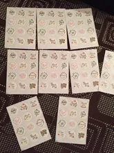 Paper Label-Sticker Stationery Envelope-Seal Wrapping-Cards Flower Business-Gift Multifunctional