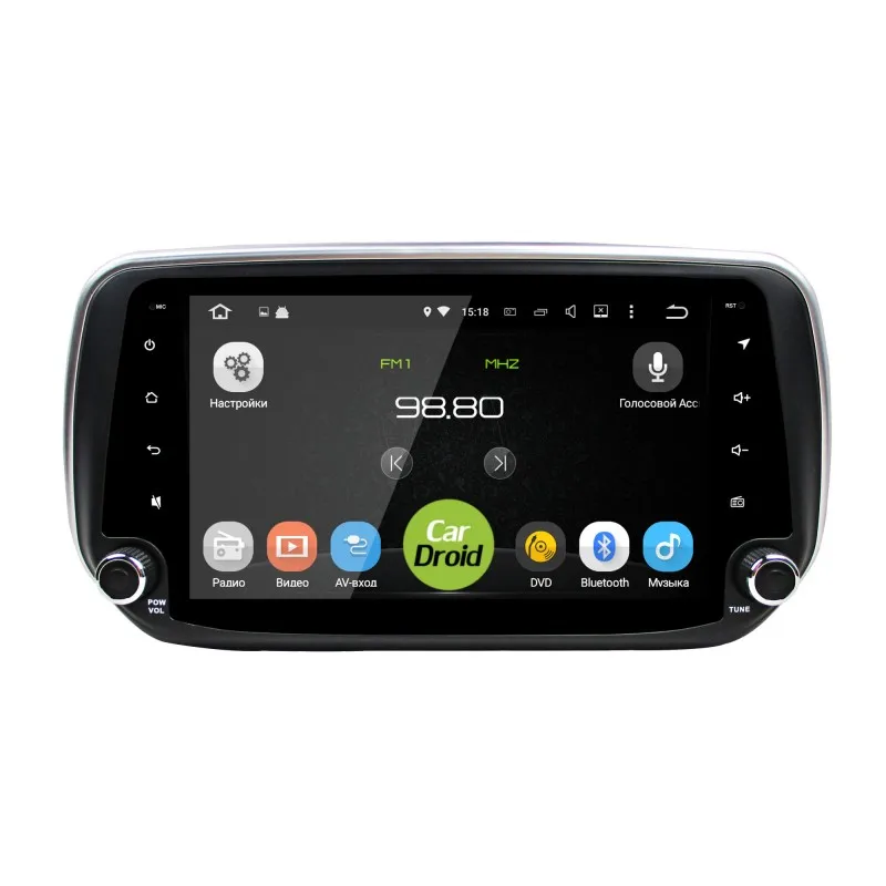 Штатная магнитола Roximo CarDroid RD-2029D для Hyundai SantaFe 4(Android 8.0) DSP(+ Камера заднего вида в подарок