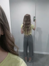 EASIHAIR-Peluca de cabello ombré ondulado para mujer afroamericana, cabellera artificial larga con flequillo, color gris, resistente al calor