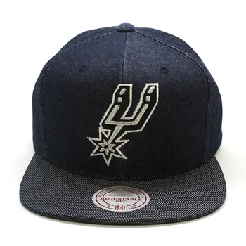 

San Antonio Spurs NBA Mitchell and Ness Raw Denim cap, caps, baseball caps, baseball cap, snapback, caps for men, men's hat, hat