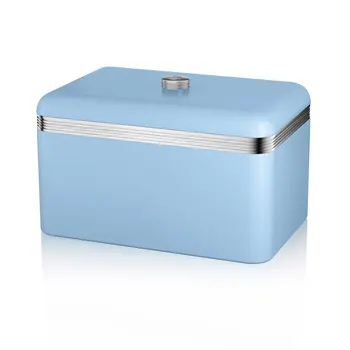 

Swan SWKA1010BLN Breadbasket metal with capacity 18 LTR vintage design retro Blue