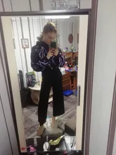 Pantalones de punto finos para mujer, pantalón suelto, de pierna ancha, cintura elástica, hasta el tobillo, talla grande, S-4XL