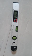 Regla de ángulo Digital de aleación de aluminio, buscador del ángulo del transportador, medidor de medición, 0-225 grados, 400MM