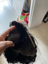 Pelucas de cabello humano peruano para mujeres negras, postizo de ondas profundas con cierre de encaje, 4x4