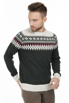 

Cazador Patterned Cycling Collar Sweater MALE PULLOVER JAZZ 3842