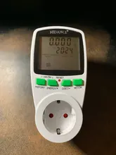 HiDANCE-medidores de potencia CA 220v, medidor de energía digital, medidor de vatios, UE, Analizador de toma de medición de coste de electricidad