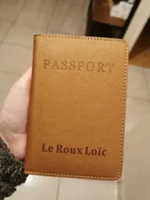 Funda de pasaporte de cuero mate grabada, personalizada, para hombre y mujer, para viaje, tarjetero