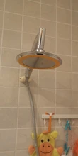 Cabezal de ducha con ahorro de agua, ducha de mano grande de 6 pulgadas, ducha de lluvia de baño de alta presión, cabezal de ducha de SPA