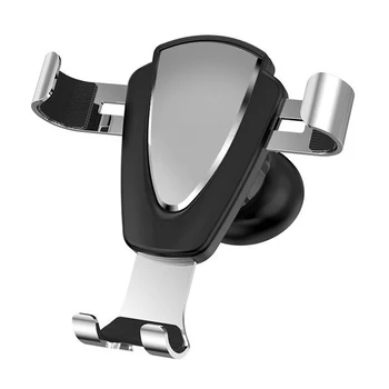 

Universal car holder for phones with fastening in the duct