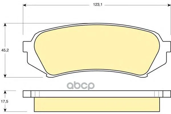 Колодки Тормозные Toyota Land Cruiser 100 9807/Lexus Lx470 9807задние Girling 6131989 Girling арт. 6131989