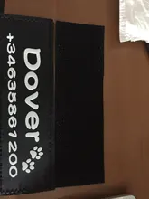 Sticker Harness Patch Label Name-Tag Custom K9 Personalized Pet-Dog 2pcs