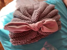 Gorro de punto para bebé para niña, gorro de Color caramelo para bebé, gorro estilo turbante, gorra para recién nacido, accesorios para niño