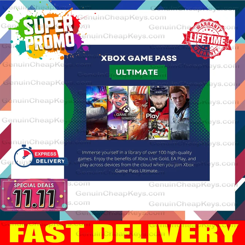 Xbox Game Pass Ultimate 4 месяца/1-2-3 года | Электроника