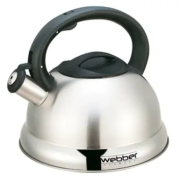 

Kettle with whistle 2,7л Webber ве-0547 satin