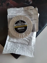 Cinta adhesiva de doble cara para extensión de cabello, tupé, pelucas de encaje, color blanco, 12 yardas