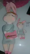 Metoo Doll Plush-Toys Angela Stuffed-Animals Soft Baby Girls Cute Rabbit Kids Ce 