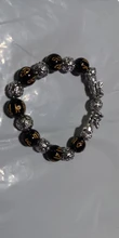 Pulsera de cuentas de obsidiana Feng Shui para mujer, brazalete de plata de Color Pixiu, encanto de unicornio, riqueza de la suerte, joyería a la moda, proverbios de palabra