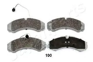 Колодки Тормозные Дисковые Japanparts Pp100af Japanparts арт. PP100AF