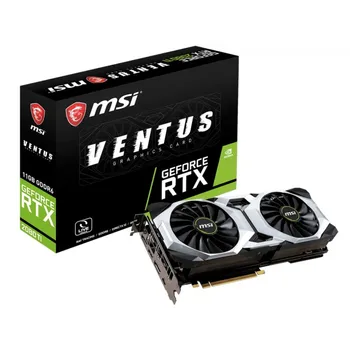 

MSI V371-040R GeForce RTX graphics card 2080 Ti 11 GB GDDR6