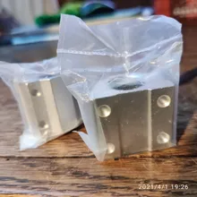 Rod-Holder Bearing-Frame Vertical-Support Aluminum-Alloy Linear SK Polished Sk/8mm Sk/8mm
