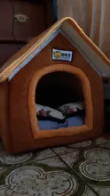 Puppy-Mat Pet-House Foldable Bed Removable Cat-Pad Small Medium Villa And Four-Seasons