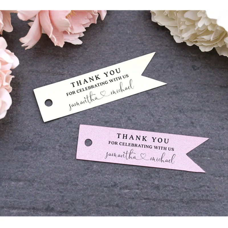 

Wedding Favor Tags, Design Wedding Thank You For Gift Tags, Personalized Gift Tags, Wedding Tags, Custom Wedding Favors