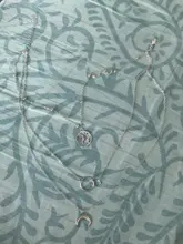 Colgante Retro de Luna y mapa del mundo para mujer, collar de oro Colodr multicapa, accesorios de joyería para fiesta