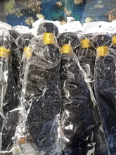 EMOL malayo Pelo Rizado mechones 100% mechones de cabello humano postizo mechones 3/4 piezas no Remy extensiones de cabello humano rizado