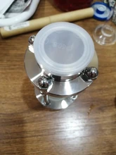 304-Stainless-Steel Fitting Tri-Clamp Sight Glass Homebrew Diopter Clover OD 38mm-Pipe