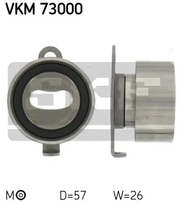 Ролик натяжной ремня ГРМ Rover 100-400 1.4/1.6 90 SKF VKM73000