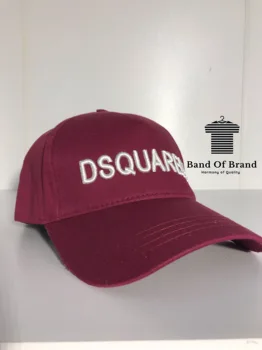 

Cap Summer Hat High Quality Men Women Baseball Cap Claret Red Color New Fashion Adjustable Hat Outdoor Caps Breathable
