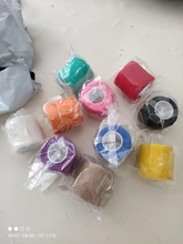 Vendaje desechable para tatuaje, cinta de vendaje elástico autoadhesiva, accesorios de maquillaje permanente, 1/6/10/20 piezas