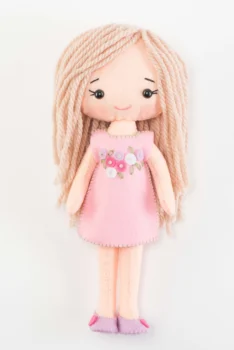 

Set for sewing textile doll TUTTI 01-02 "Doll Rose"